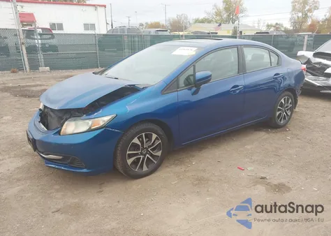 2015 Honda Civic Ex from USA, damaged, VIN 19XFB2F84FE026257